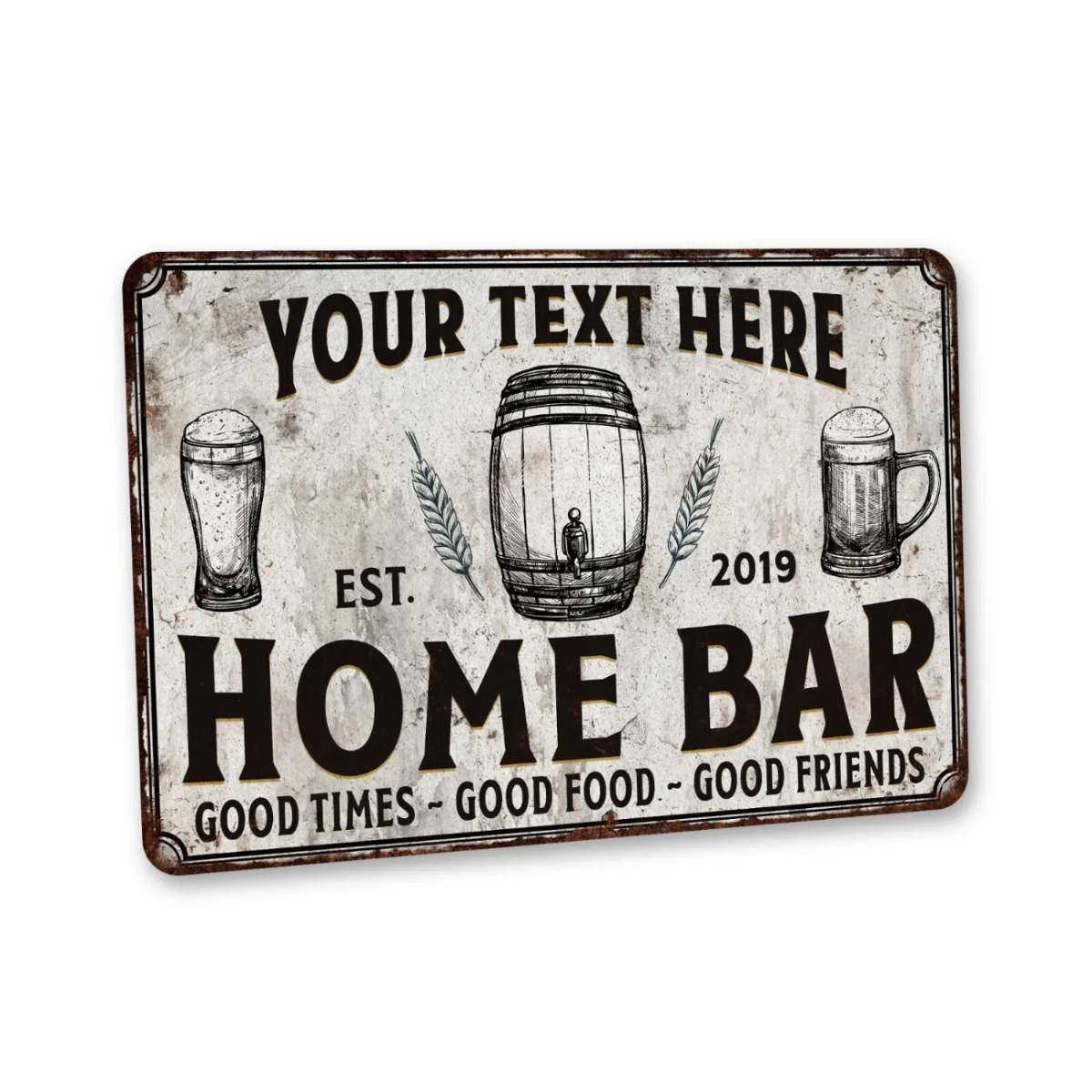 Home Bar Signs - Custom Home Bar Pub Beer Metal