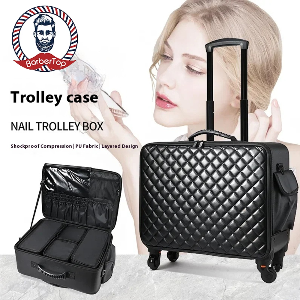 Travel Makeup Artist Bag Lugga - Home Barbershop 리뷰 및 가격