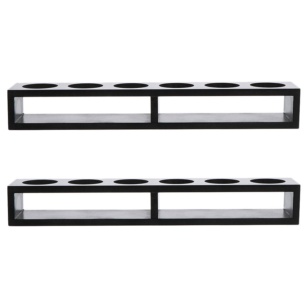 2Pcs Shot Glasses Rack Wooden  - Home Bar Stand 리뷰 및 가격