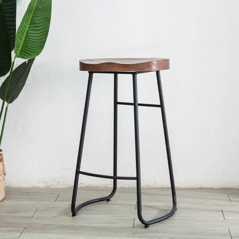 Simple Modern Iron Bar Chairs, - Home Bar Seating 리뷰 및 가격