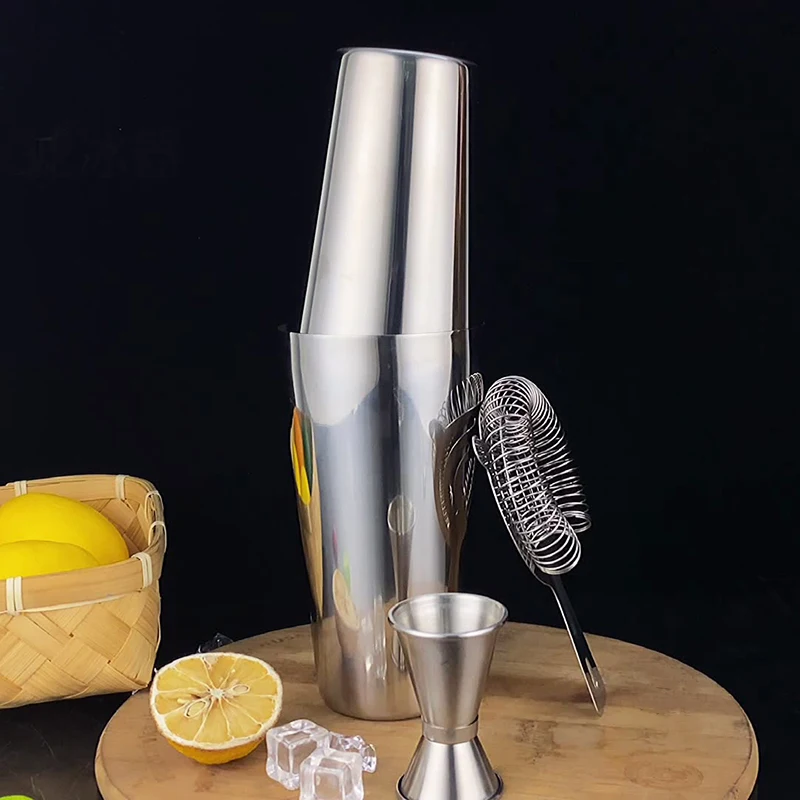 550/750ML Cocktail Shaker Bar  - Boston Shaker Set 리뷰 및 가격