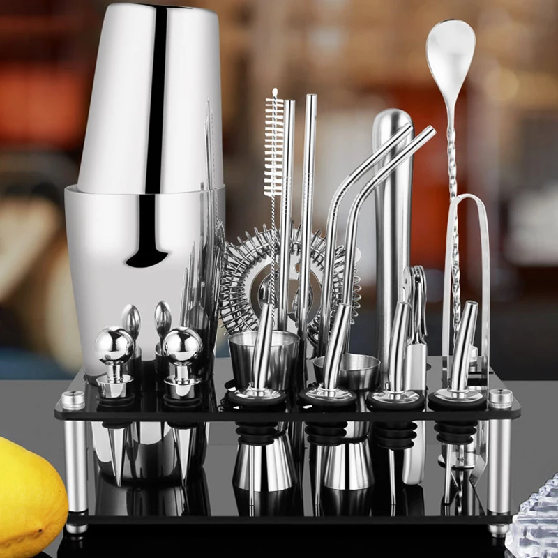 550/750ML Cocktail Shaker Bar  - Boston Shaker Set 리뷰 및 가격