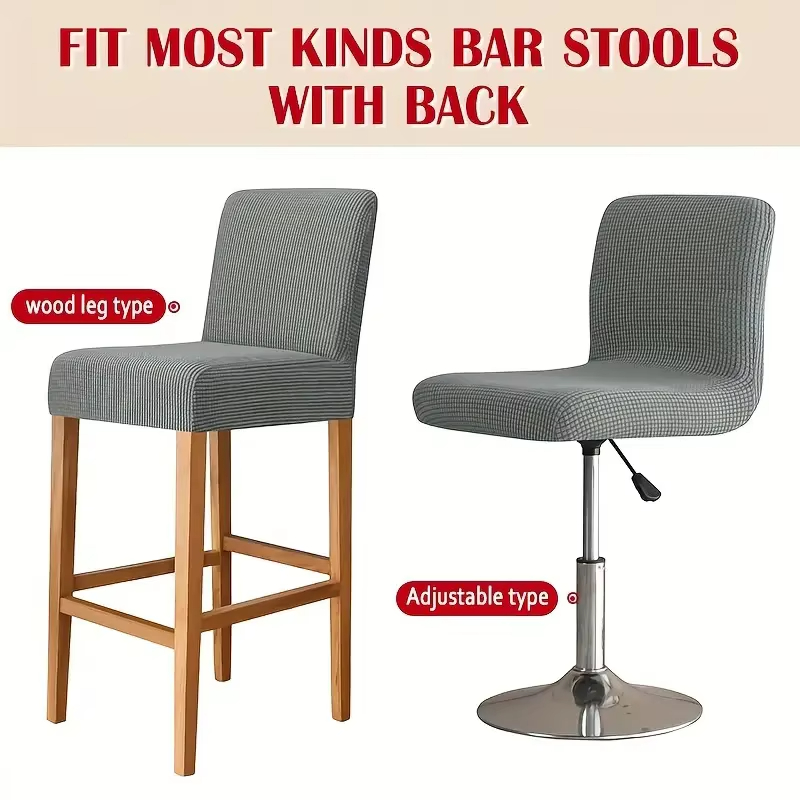 Jacquard Bar Stool Chair Cover - Home Bar Seating 리뷰 및 가격
