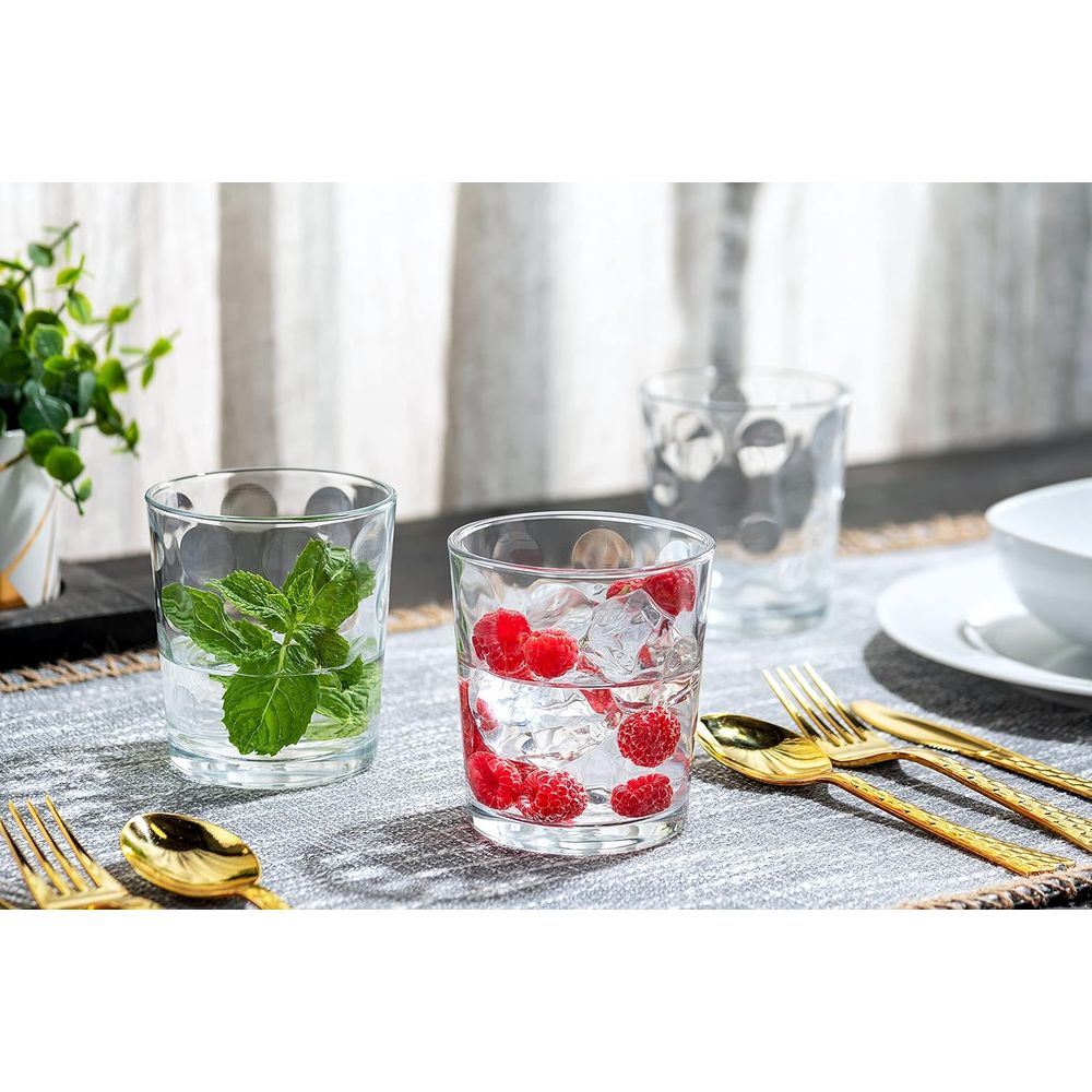 12-Piece Elegant Stackable Gla - Highball Glass Set 리뷰 및 가격