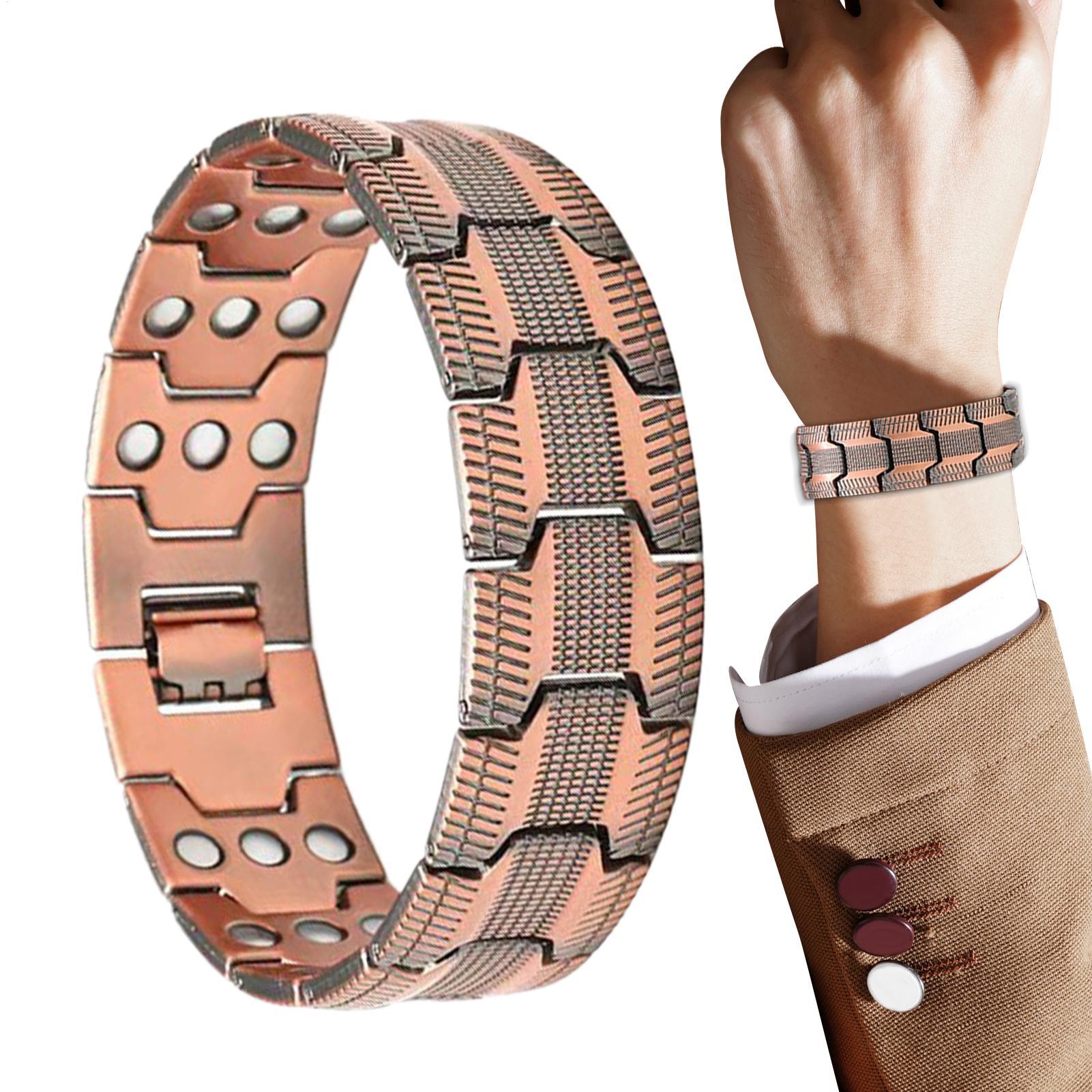 3-Row Magnetic Copper Bracelet - Home Bar Android 리뷰 및 가격