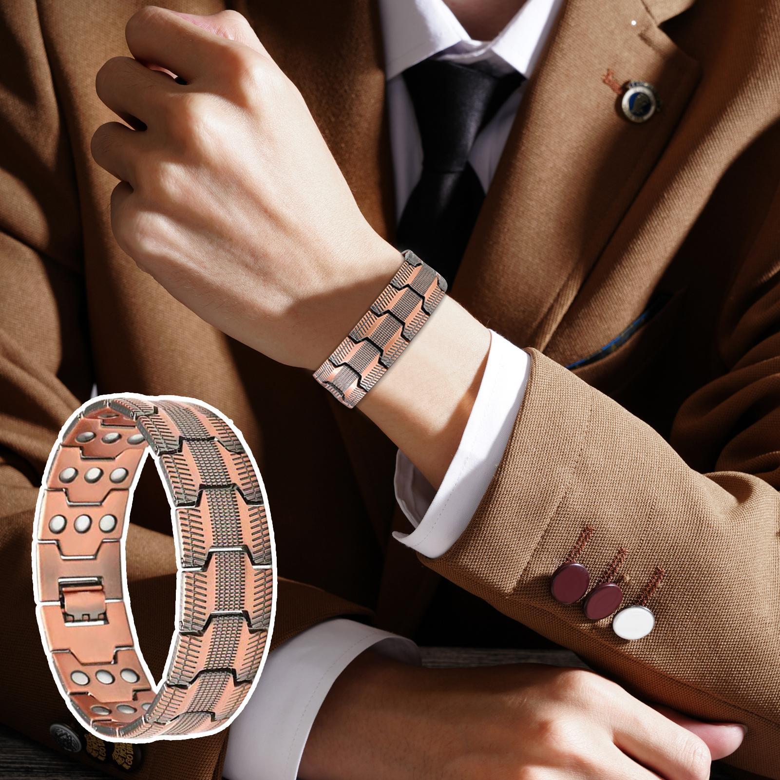 3-Row Magnetic Copper Bracelet - Home Bar Android 리뷰 및 가격