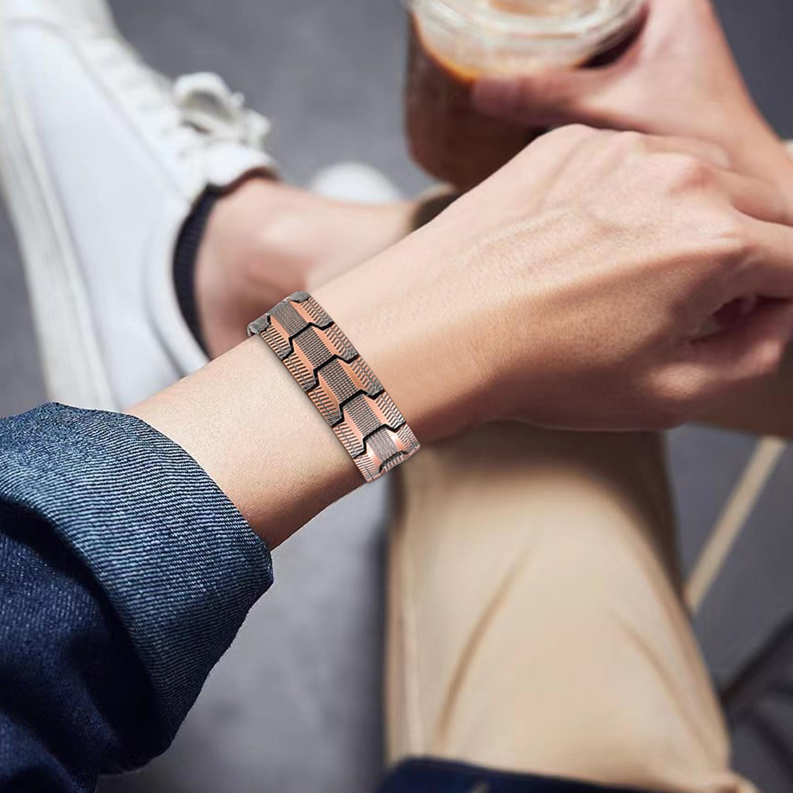 3-Row Magnetic Copper Bracelet - Home Bar Android 리뷰 및 가격
