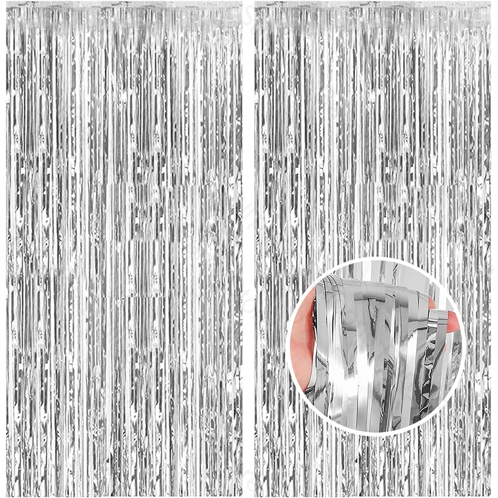 2Pack Silver Foil Curtain Back - Home Bargains 리뷰 및 가격