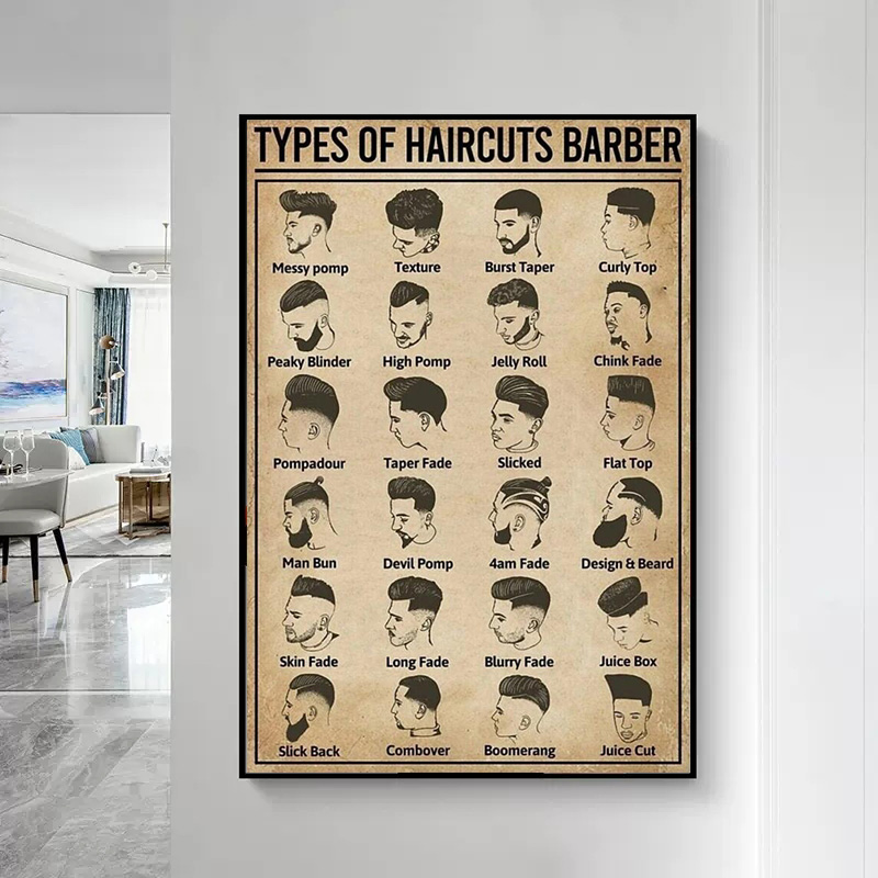 Retro Types Of Haircuts Barber - Home Barbershop 리뷰 및 가격