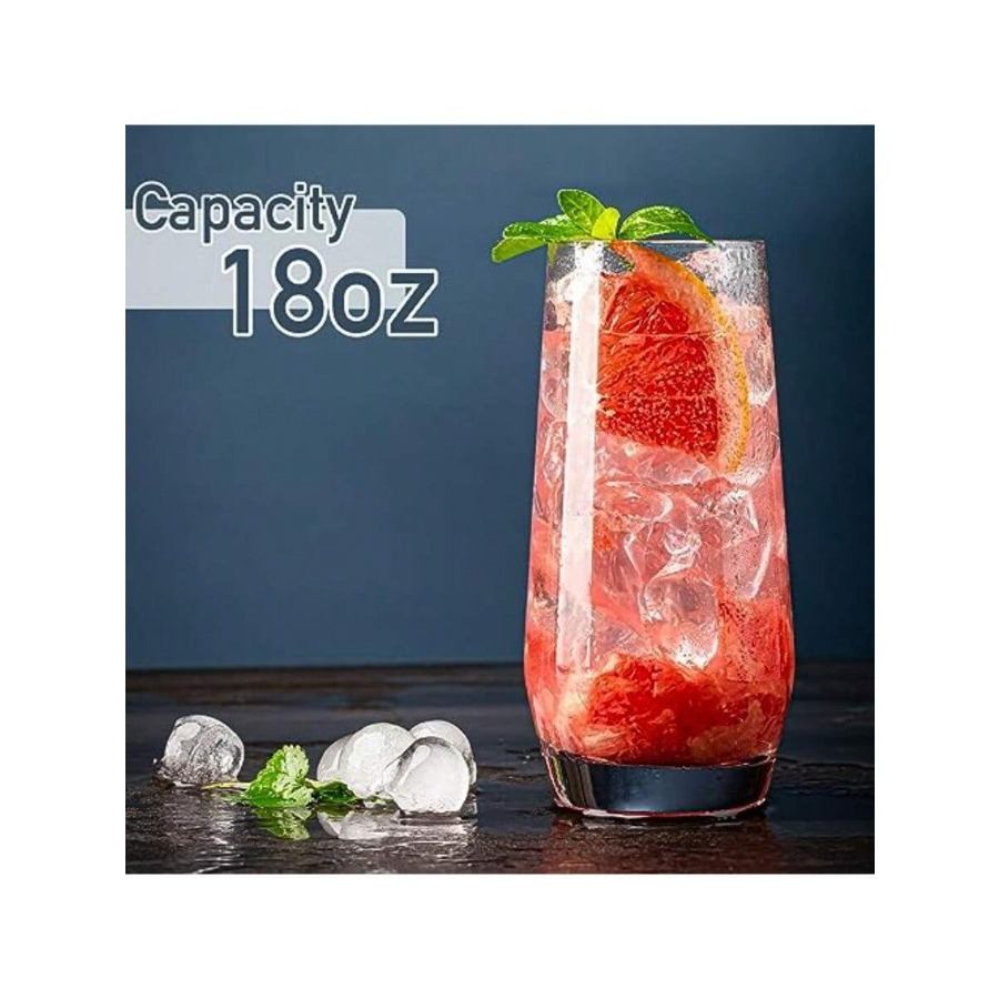 DDrinking Glasses Crystal High - Highball Glass Set 리뷰 및 가격