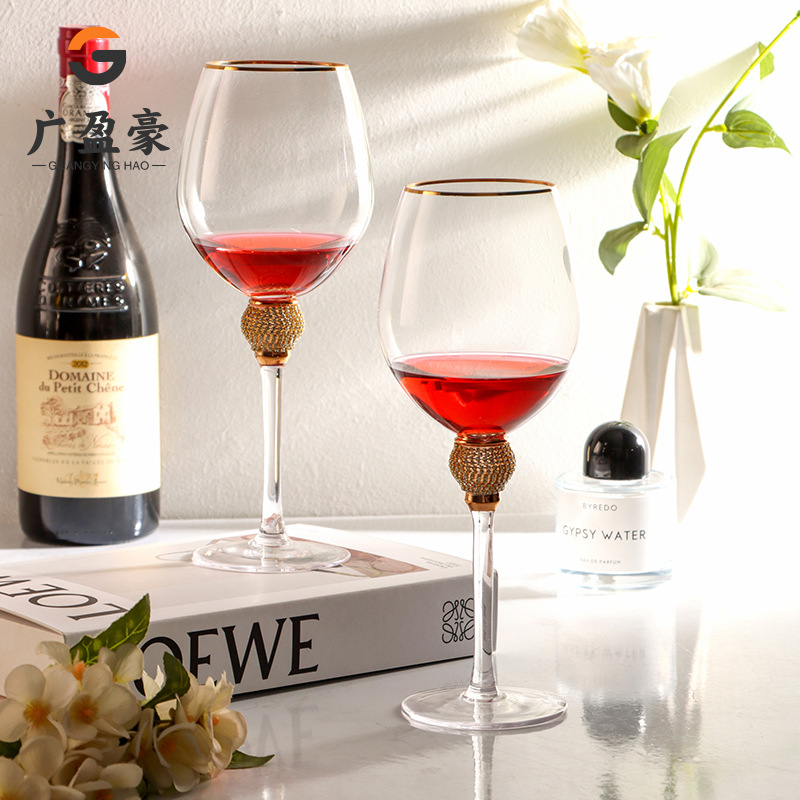 Luxury Diamond Gold Rim Highba - Highball Glass Set 리뷰 및 가격