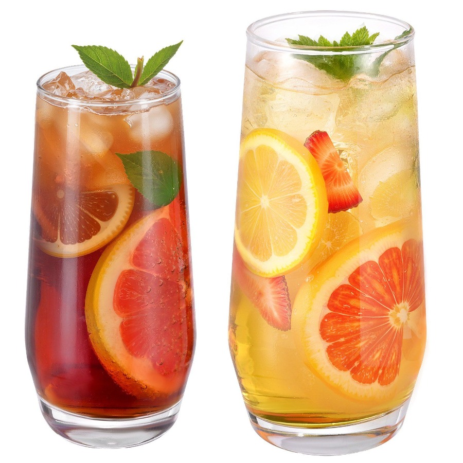 Drinking Glasses Set, 16-Piece - Highball Glass Set 리뷰 및 가격