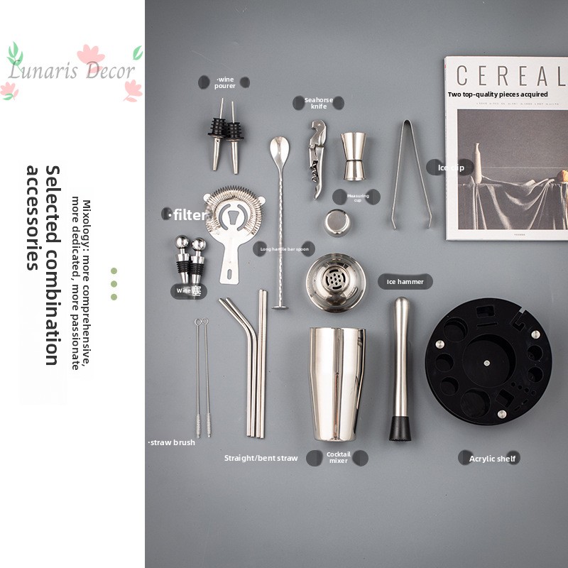 Complete Bartending Tools Kit  - Boston Shaker Set 리뷰 및 가격