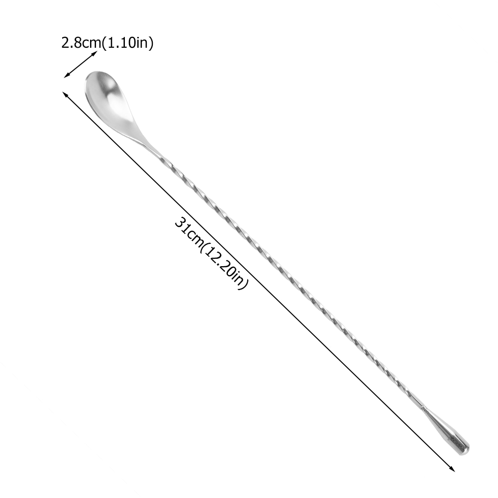 Long Stirring Spoon Stainless  - Bar Spoon Twisted 리뷰 및 가격
