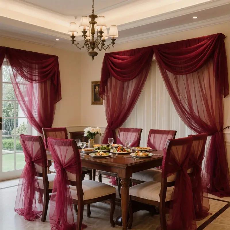 DIY Decoration Tulle Arch Drap - Home Bargains 리뷰 및 가격