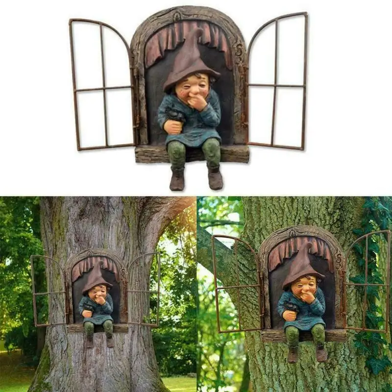 Naughty Garden Statue Elf Go O - Home Bargains 리뷰 및 가격