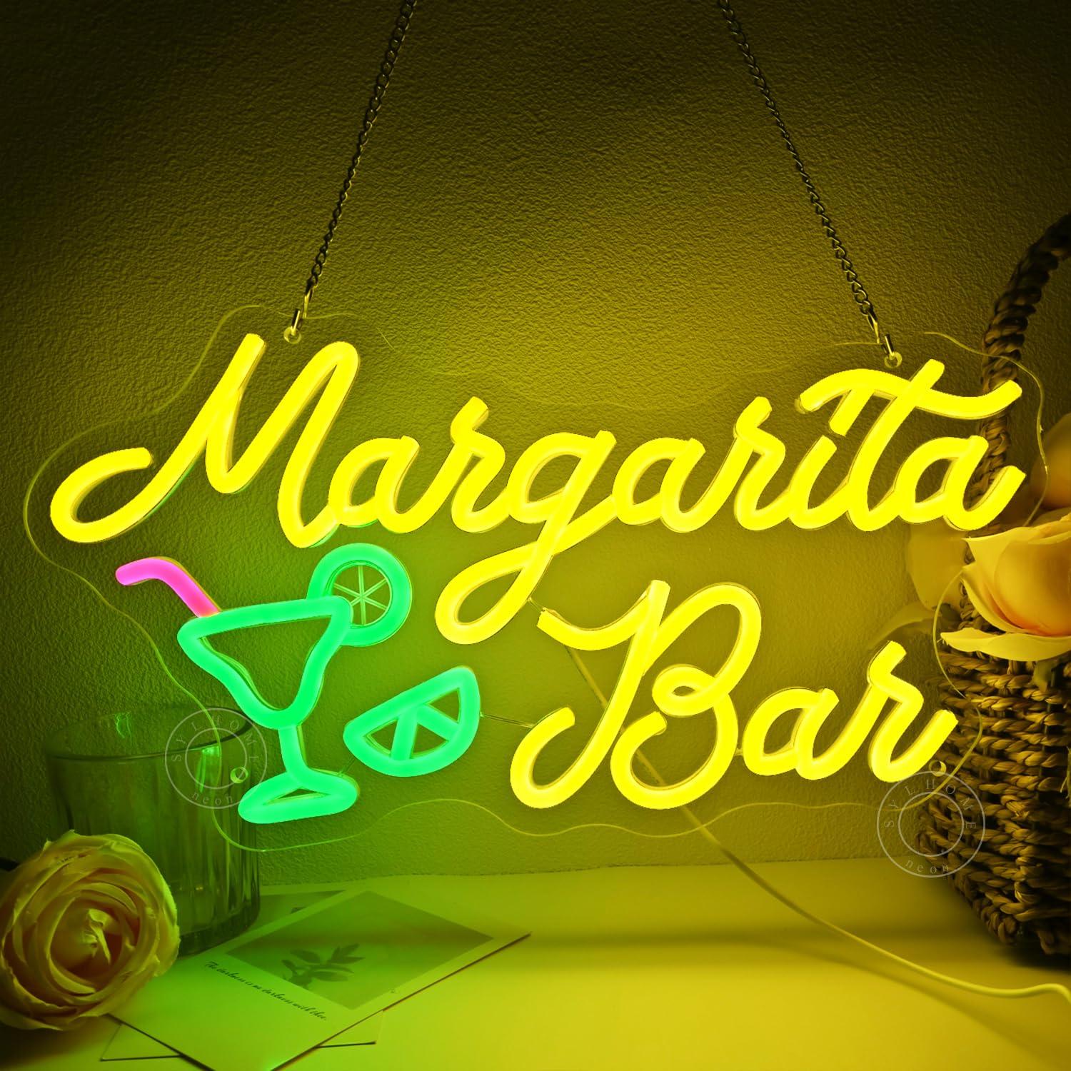 Margarita Bar Neon Sign Dimmab - Home Bar Signs 리뷰 및 가격