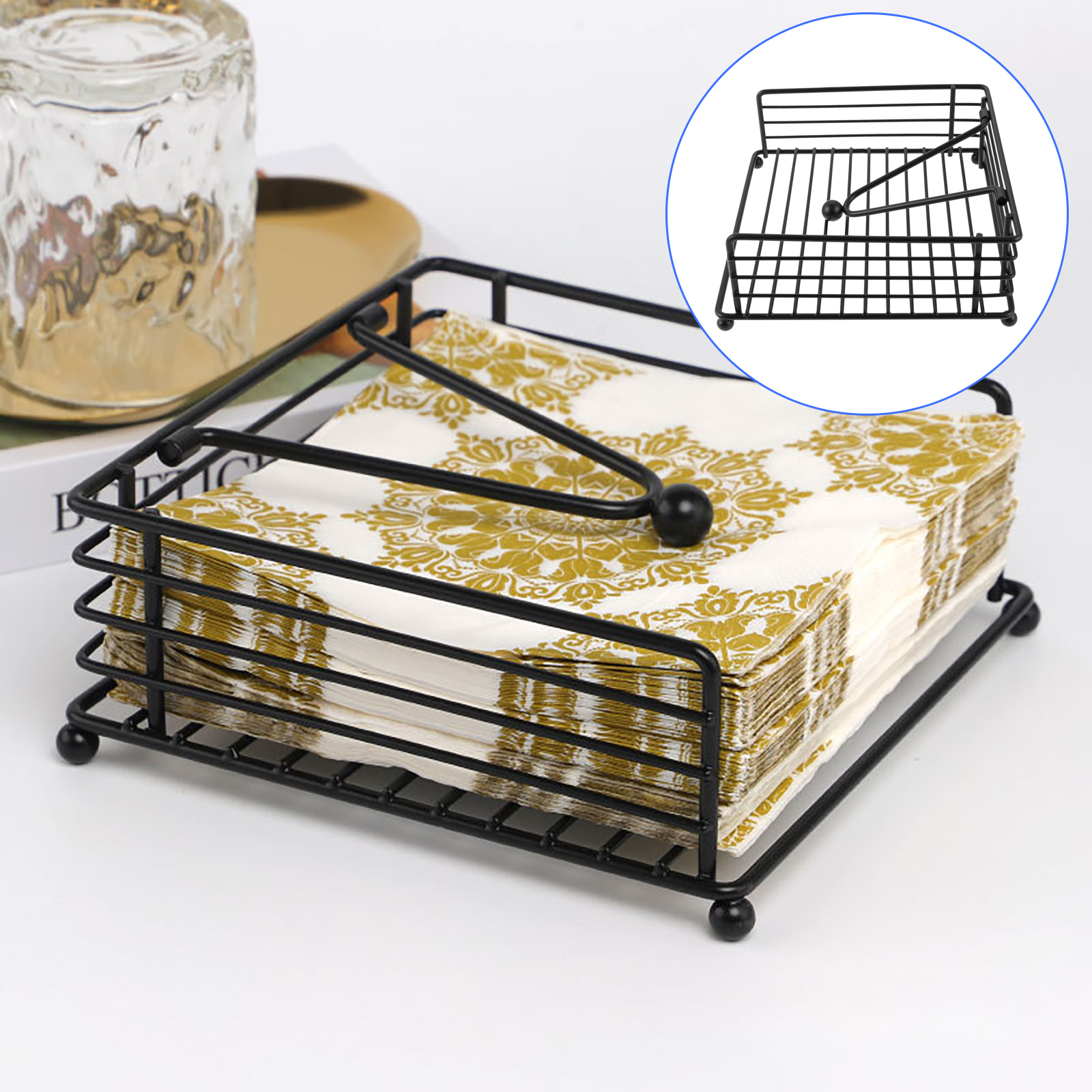 1PC Modern Napkin Holder Frost - Home Bar Stand 리뷰 및 가격