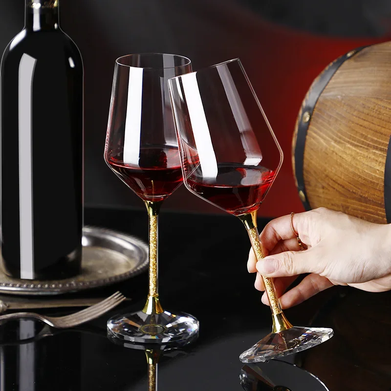 420ml Gold crystal red wine gl - Highball Glass Set 리뷰 및 가격