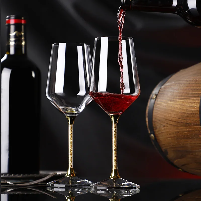 420ml Gold crystal red wine gl - Highball Glass Set 리뷰 및 가격