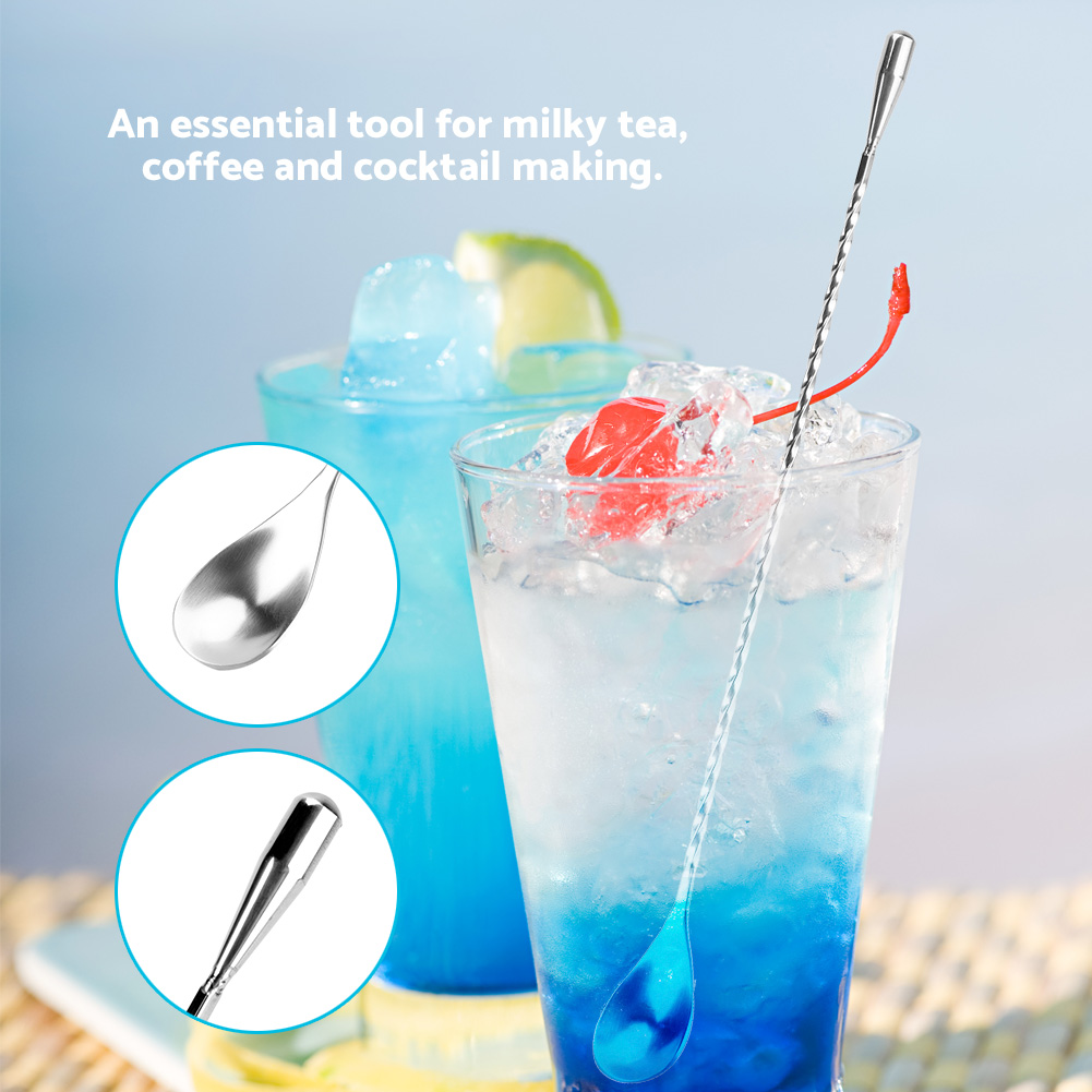 Stainless Steel Bar Wine Cockt - Bar Spoon Twisted 리뷰 및 가격