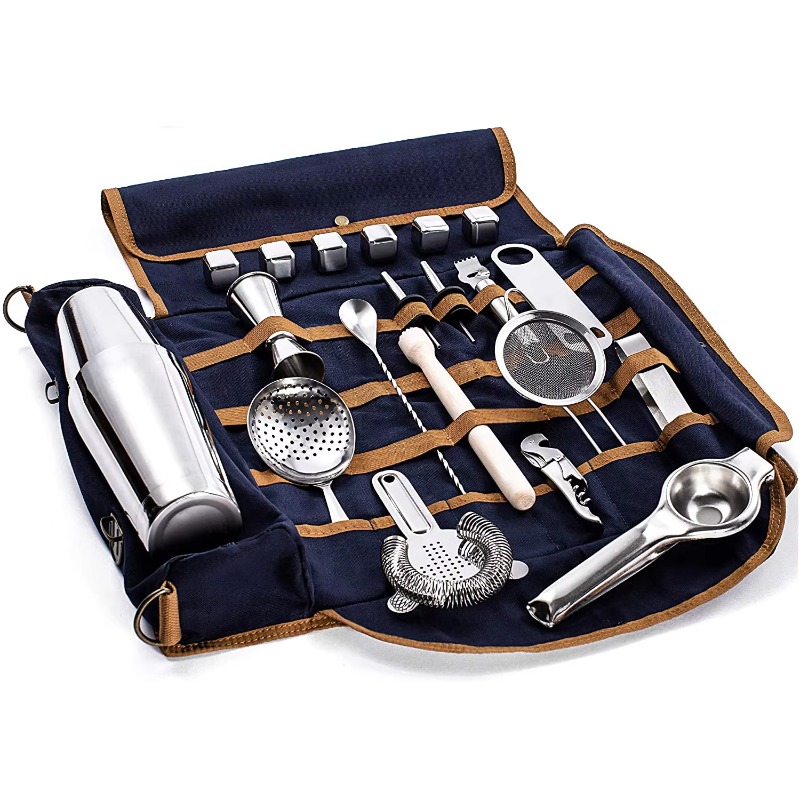 22-piece bartender kit: 800ml  - Boston Shaker Set 리뷰 및 가격