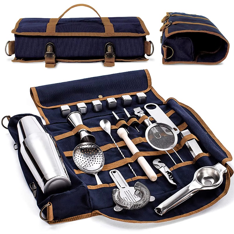 22-piece bartender kit: 800ml  - Boston Shaker Set 리뷰 및 가격