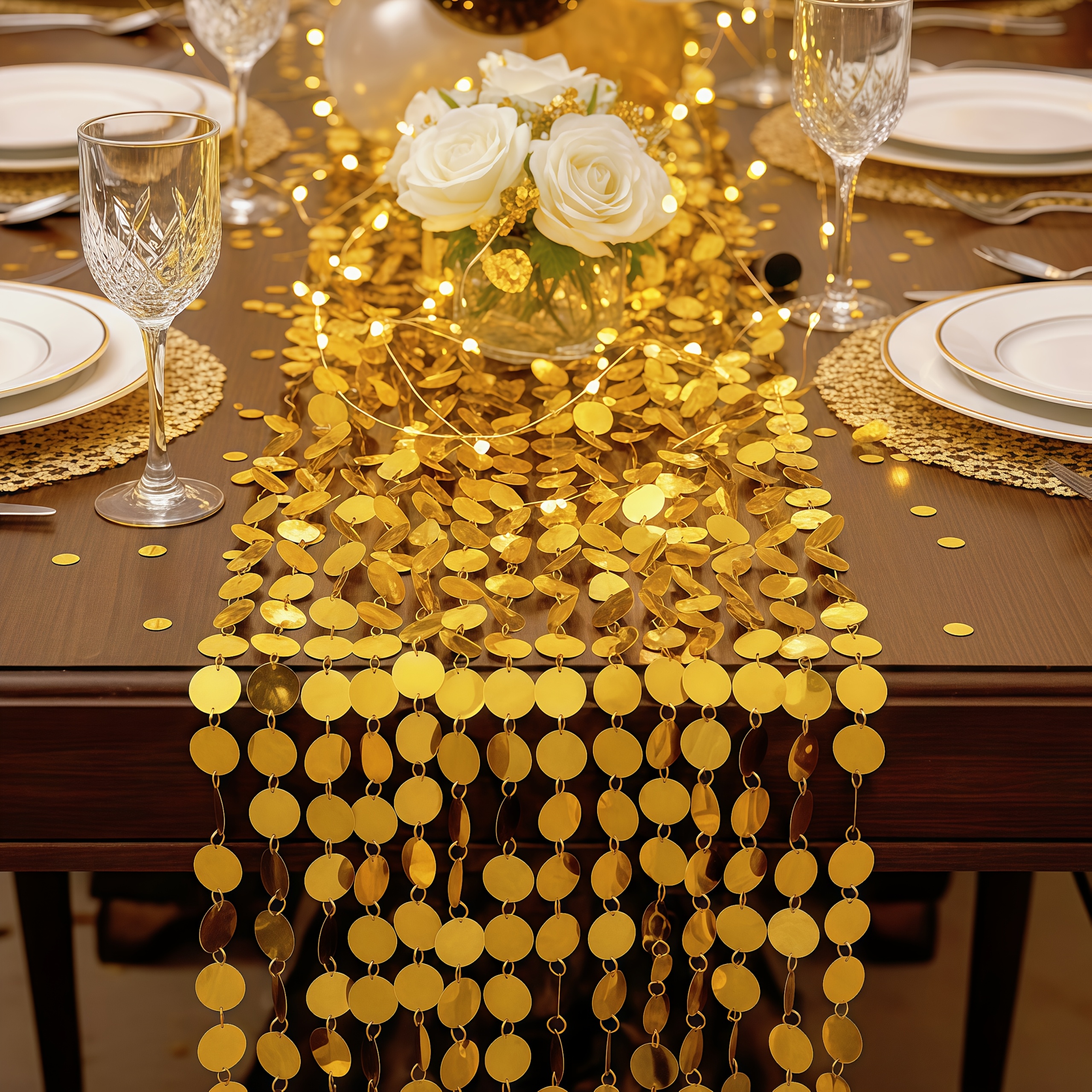 5PCS Circular Sequin Curtain H - Home Bargains 리뷰 및 가격