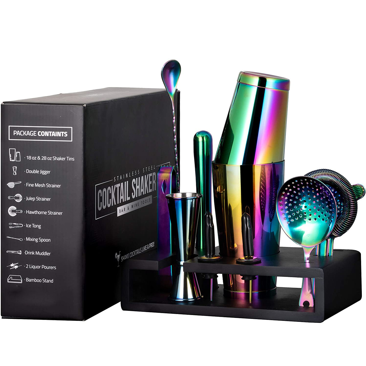 Amazon Best Seller 14pcs Bosto - Boston Shaker Set 리뷰 및 가격