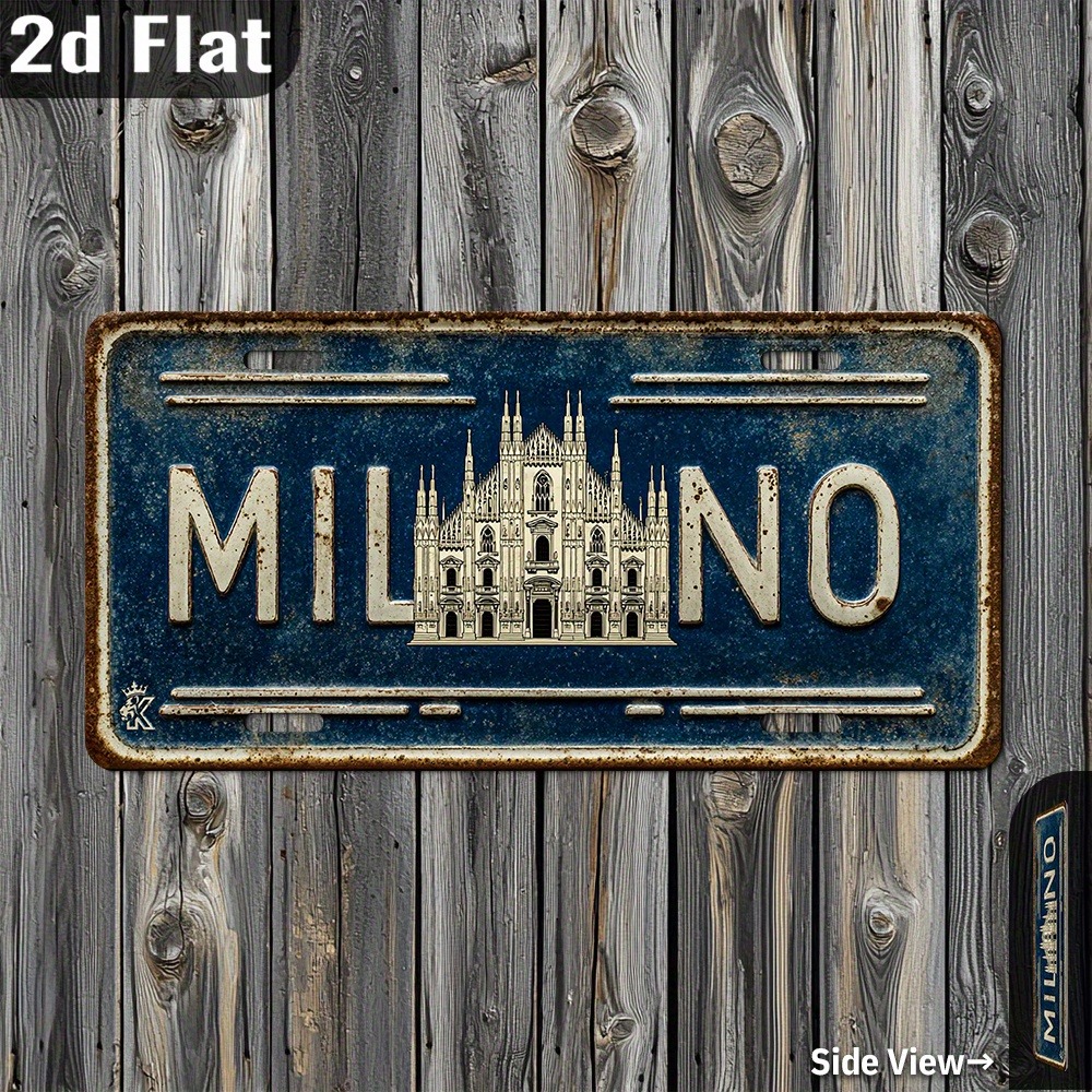 Custom 2D Printed Milan Italy  - Home Bar Signs 리뷰 및 가격