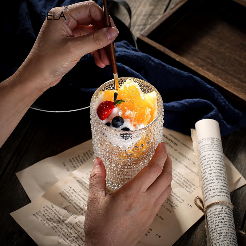 15oz Hobnail Drinking Glasses  - Highball Glass Set 리뷰 및 가격