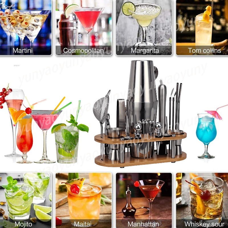 23-Piece Professional Bartende - Boston Shaker Set 리뷰 및 가격
