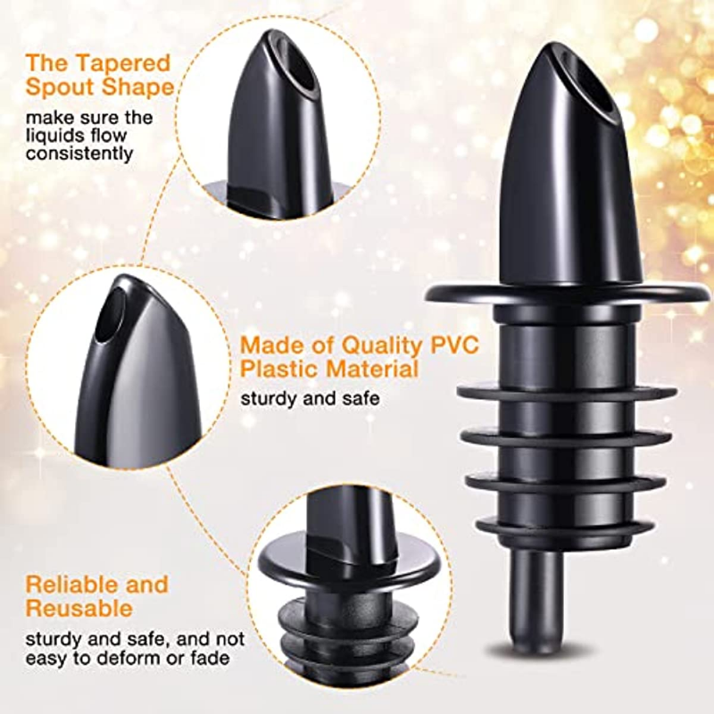 100 Packs Liquor Bottle Pourer - Speed Pourer Cap 리뷰 및 가격