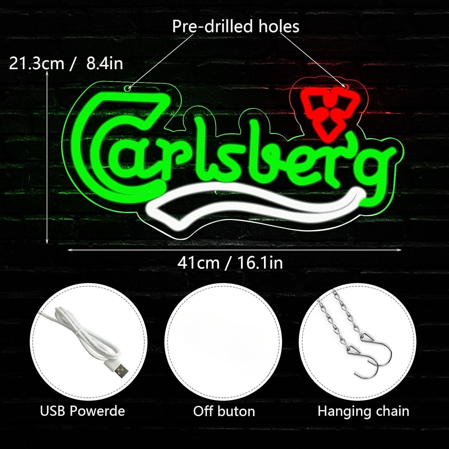 Beer Neon Sign Business USB Le - Home Bar Signs 리뷰 및 가격