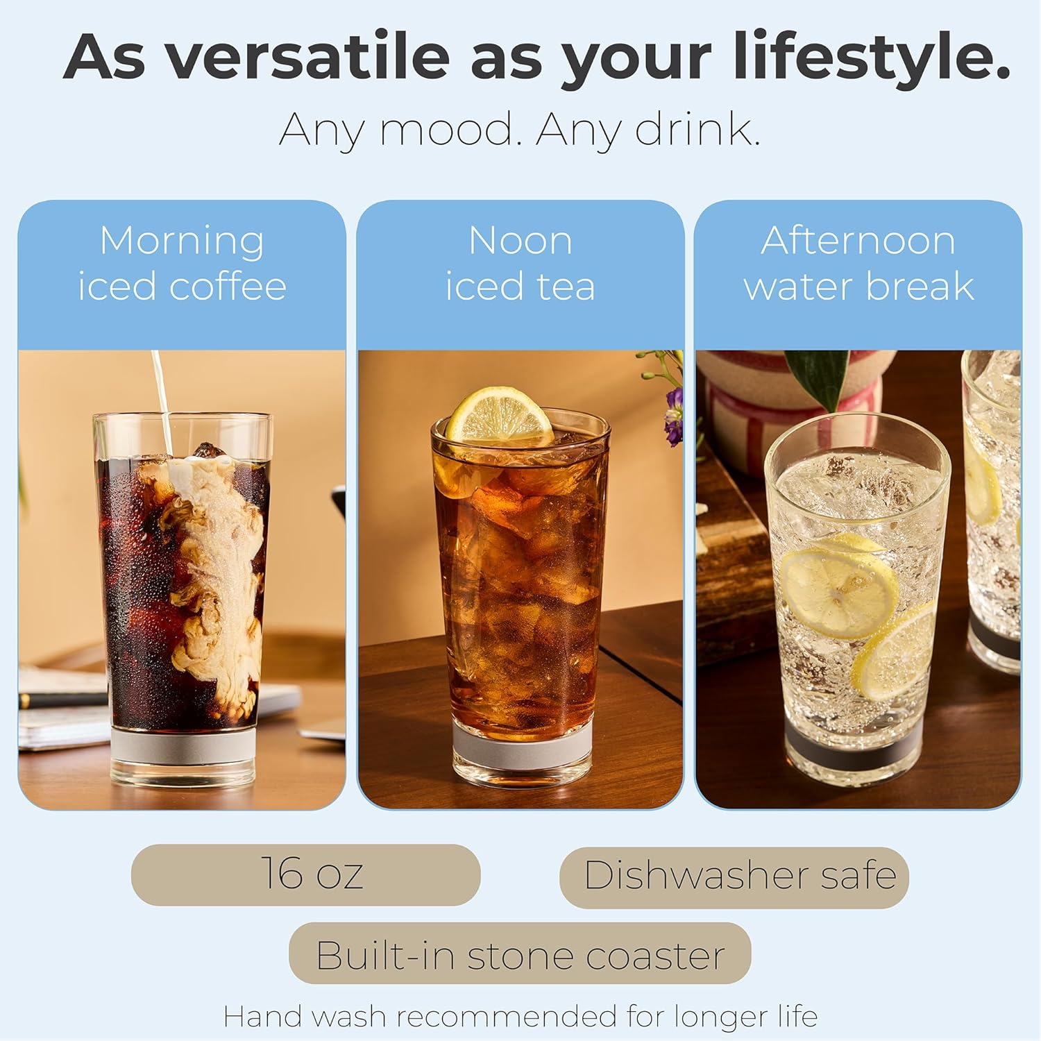 Highball Glass with Built-In S - Highball Glass Set 리뷰 및 가격