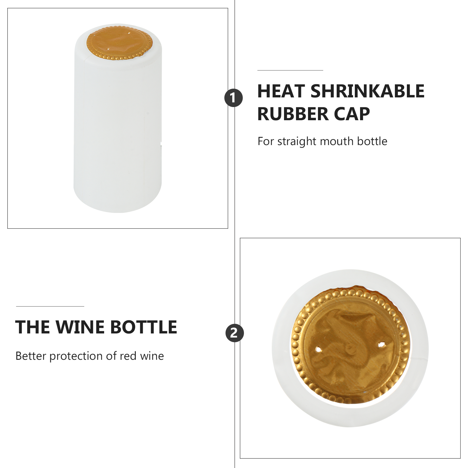 50Pcs Bottle Heat Shrink Capsu - Speed Pourer Cap 리뷰 및 가격