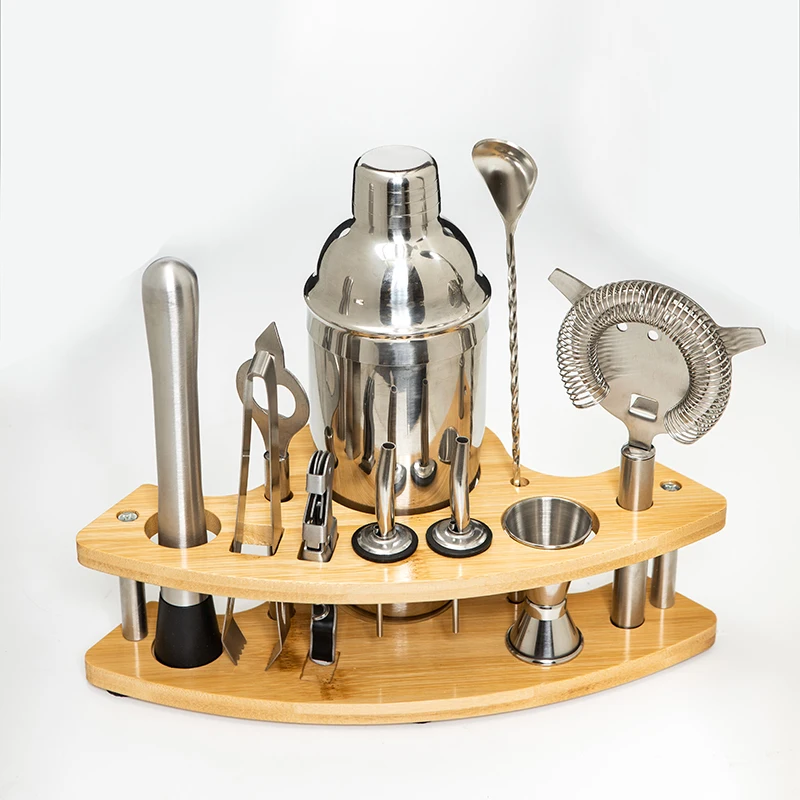 11pcs Stainless Steel Bartende - Boston Shaker Set 리뷰 및 가격