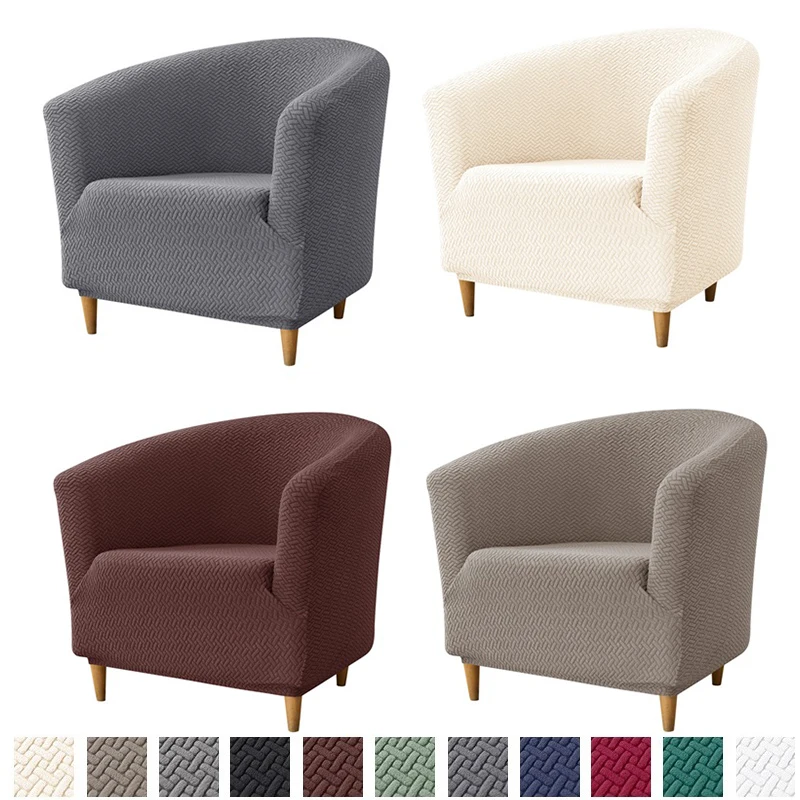 Elastic Club Chair Cover Jacqu - Home Bar Seating 리뷰 및 가격