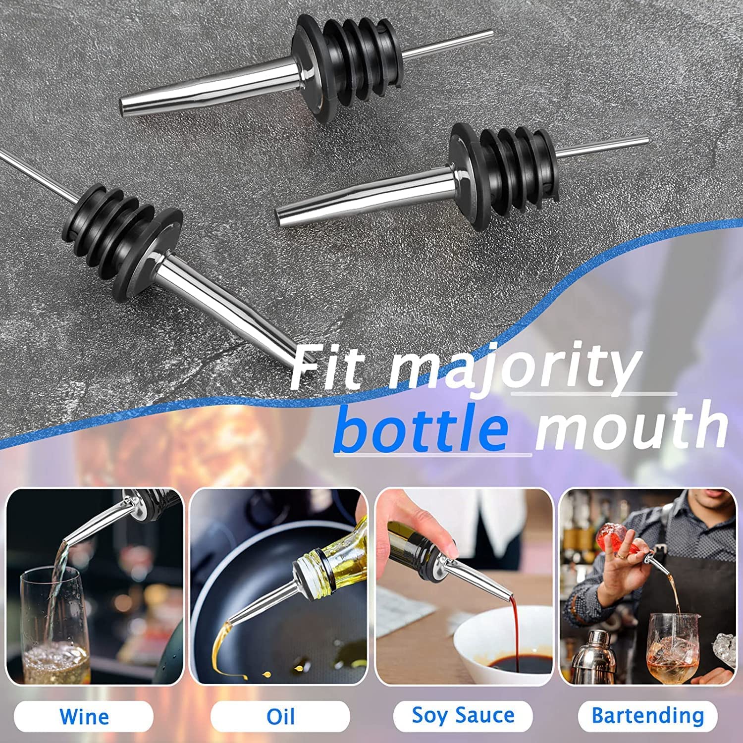 Liquor Pour Spout, Pour Spouts - Speed Pourer Cap 리뷰 및 가격