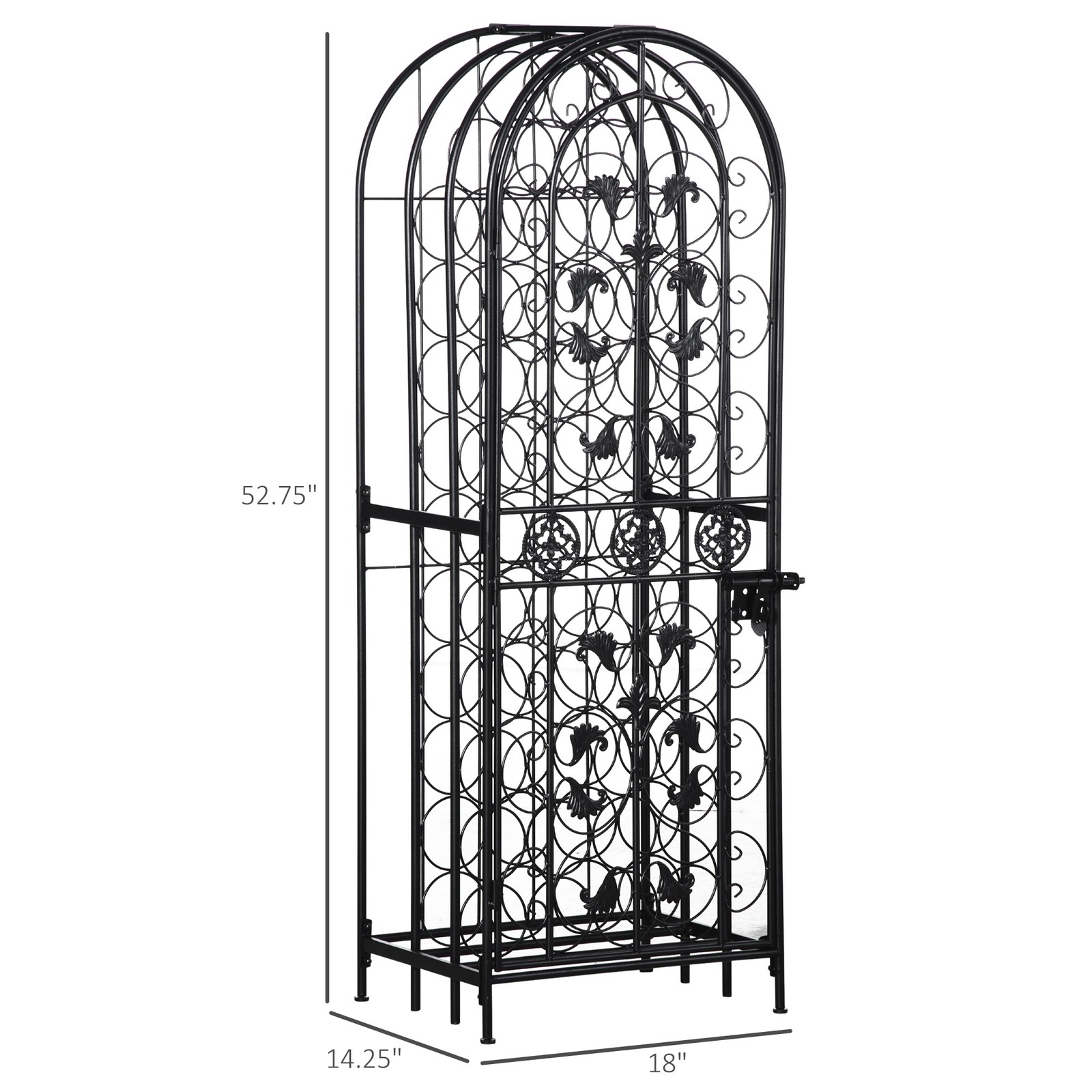 Free Standing Wine Rack 45 Bot - Home Bar Stand 리뷰 및 가격