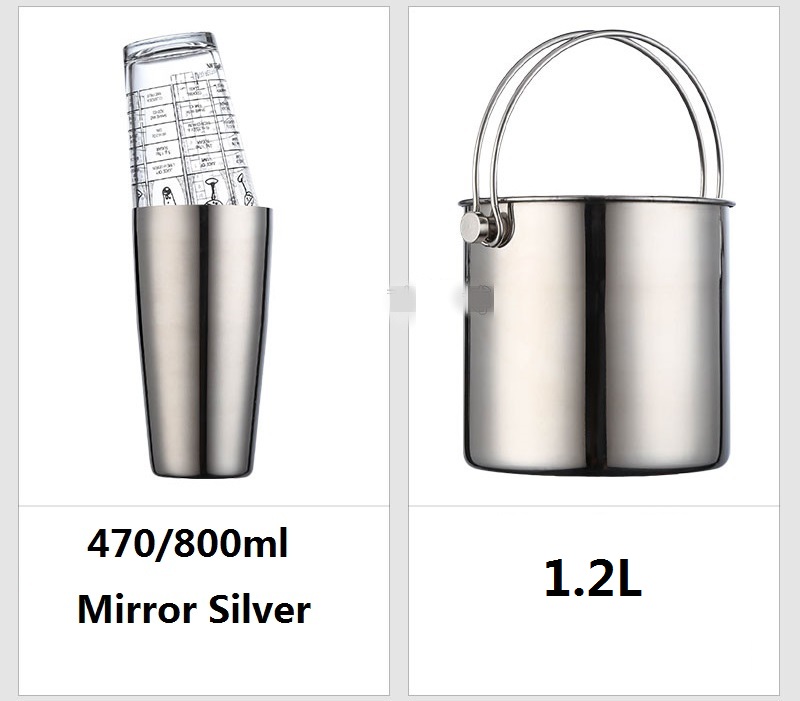 Cocktail Shaker Bar Set Stainl - Boston Shaker Set 리뷰 및 가격