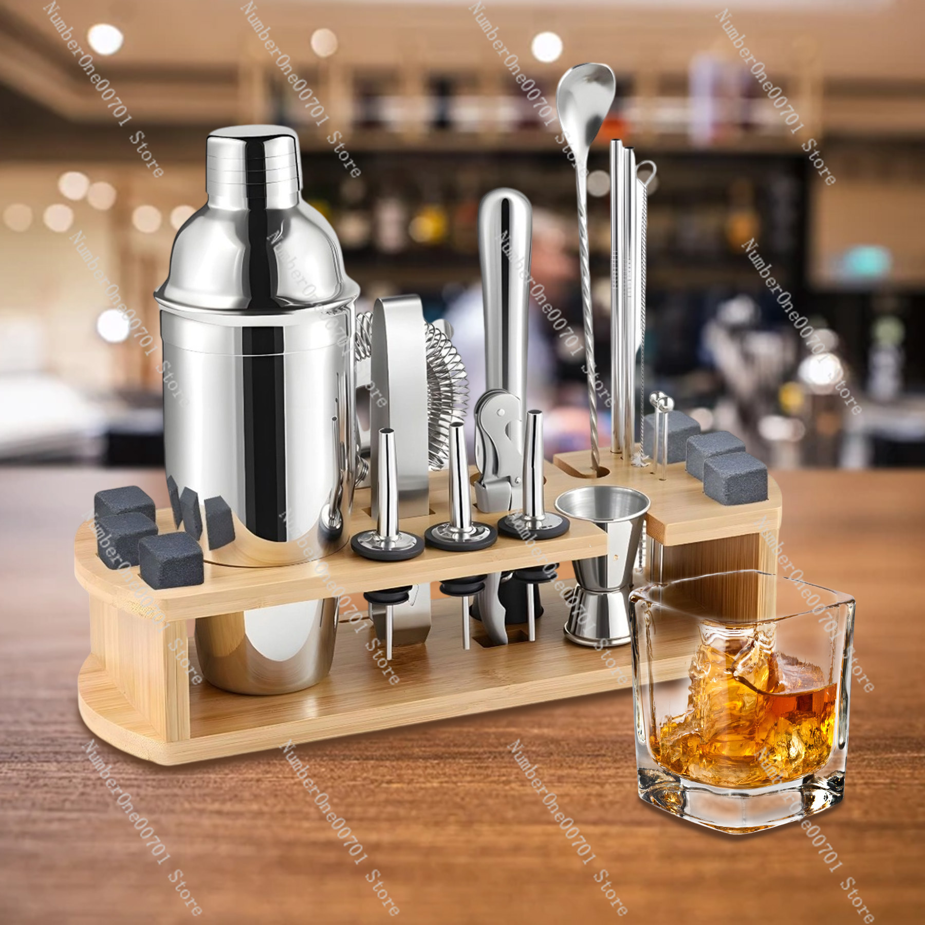 Stainless Steel Cocktail Shake - Boston Shaker Set 리뷰 및 가격