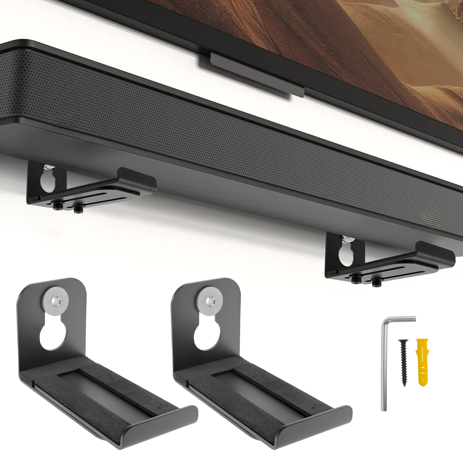 2Pcs Soundbar Speaker Stands W - Home Bar Stand 리뷰 및 가격