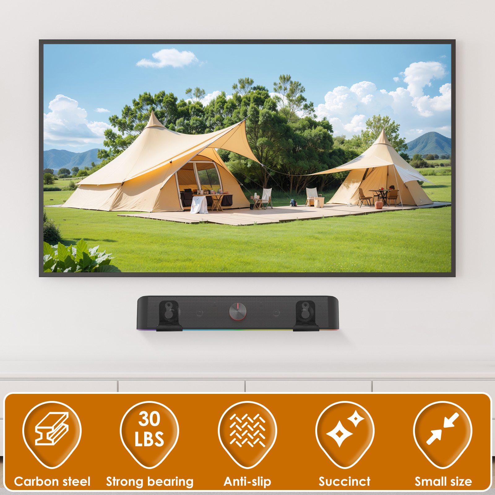 2Pcs Soundbar Speaker Stands W - Home Bar Stand 리뷰 및 가격