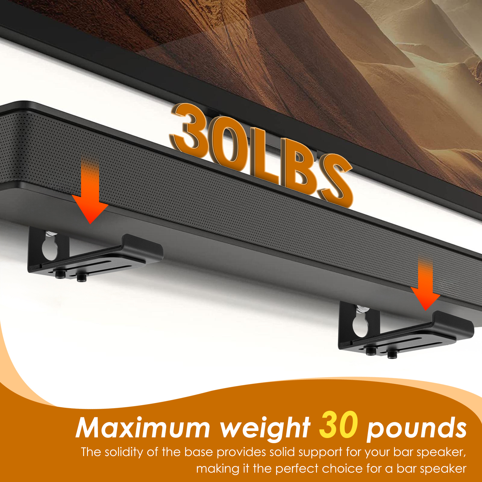 2Pcs Soundbar Speaker Stands W - Home Bar Stand 리뷰 및 가격
