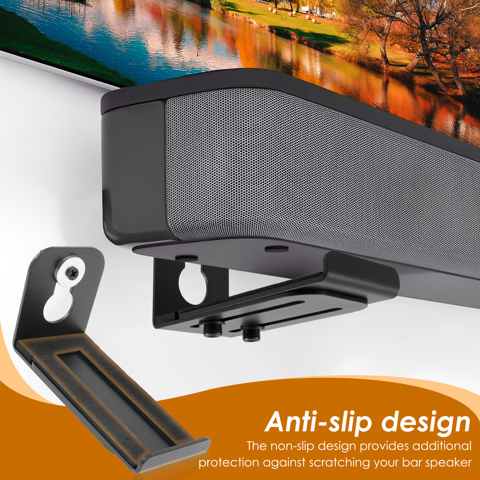 2Pcs Soundbar Speaker Stands W - Home Bar Stand 리뷰 및 가격