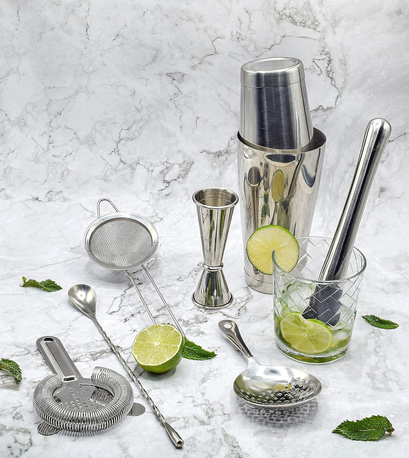 Cocktail Strainer and Shaker S - Boston Shaker Set 리뷰 및 가격