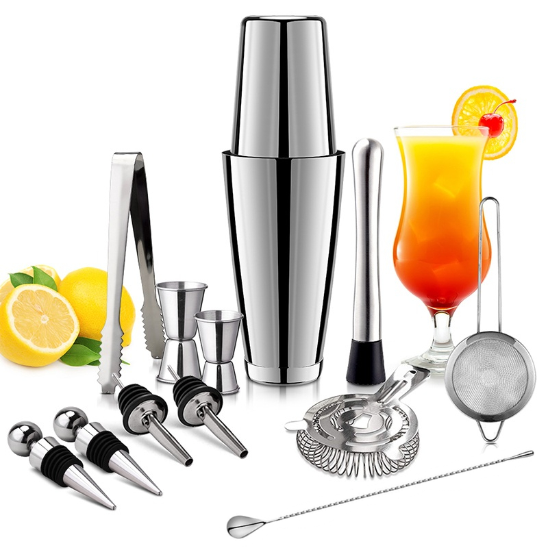 13Pcs/Set Stainless Steel Cock - Boston Shaker Set 리뷰 및 가격