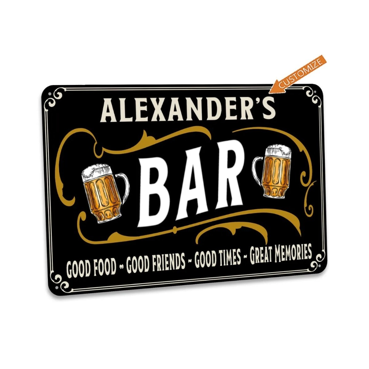 Custom Bar Sign Personalized H - Home Bar Signs 리뷰 및 가격