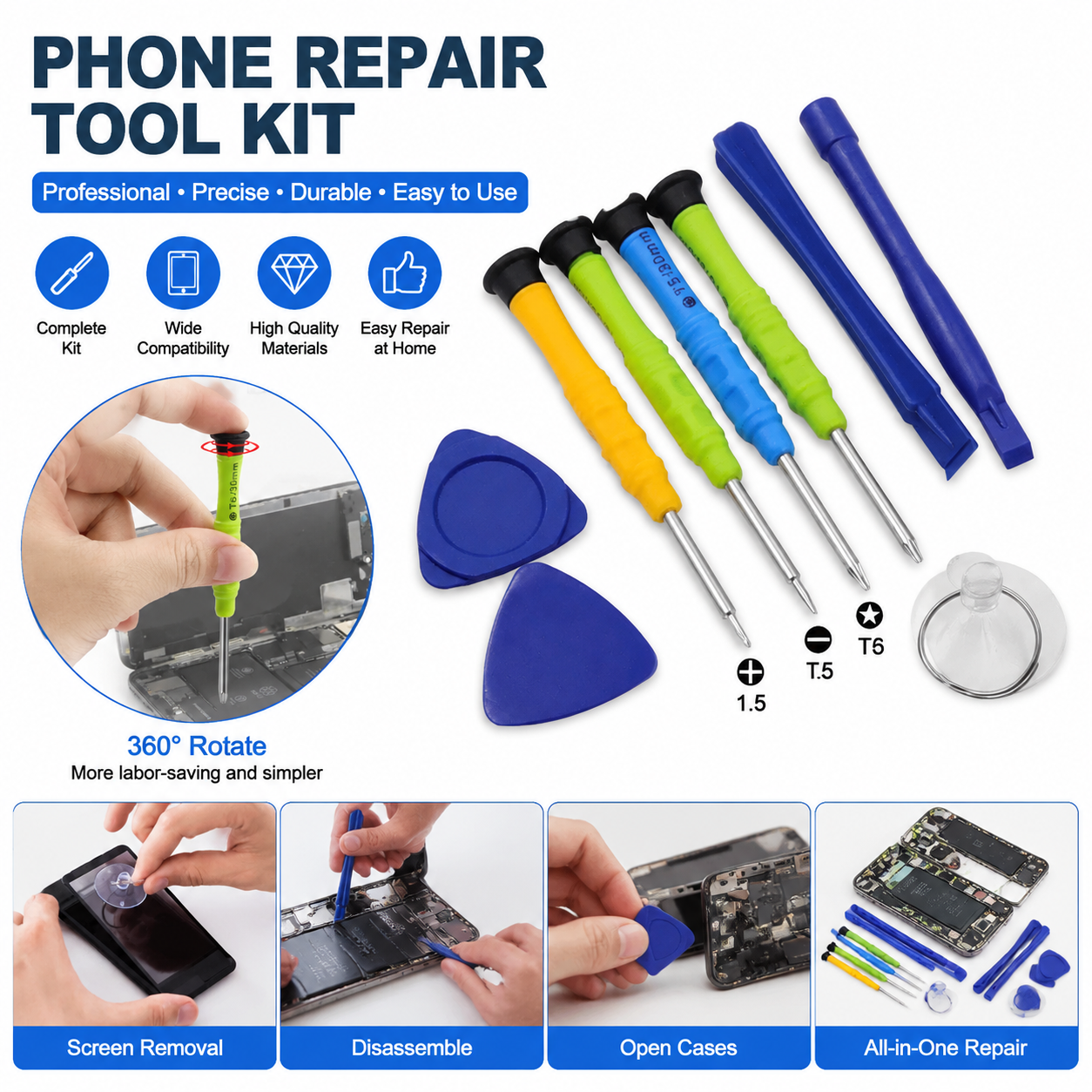 Hand Tool Kit Opening Pry Bar  - Home Bar Android 리뷰 및 가격
